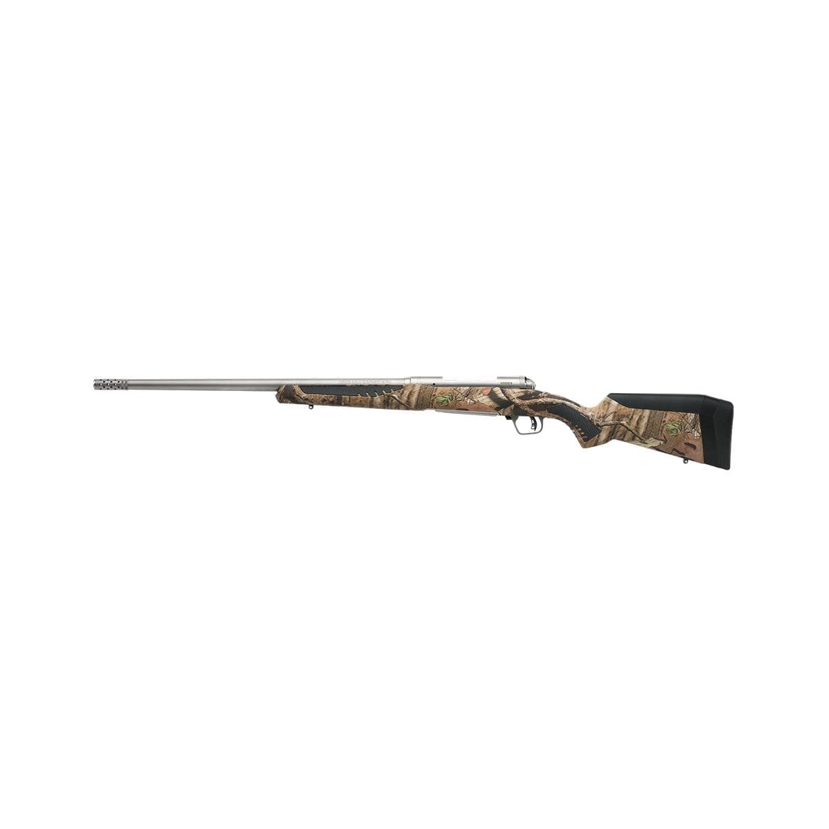 Savage 110 Bear Hunter Rifle 338 Win Mag 3rd Capacity 23" Threaded Barrel Mossy Oak Break-Up Synthetic Stock