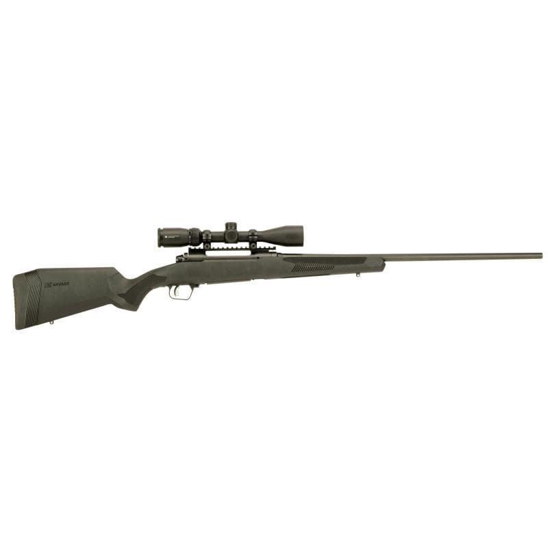 Savage 110 Apex Hunter Left Hand Rifle 7mm-08 Rem 4rd Magazine 20" Barrel Synthetic Stock 3-9x40mm Crossfire II Scope