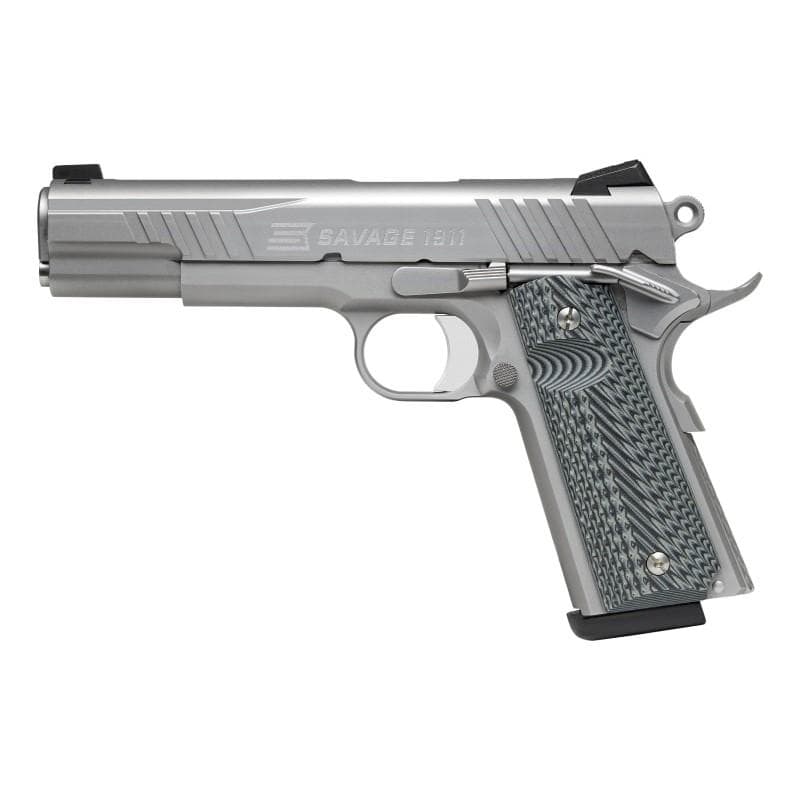 Savage 1911 Gov't Style Handgun 9mm Luger 10rd Magazines (2) 5" Barrel Stainless Steel