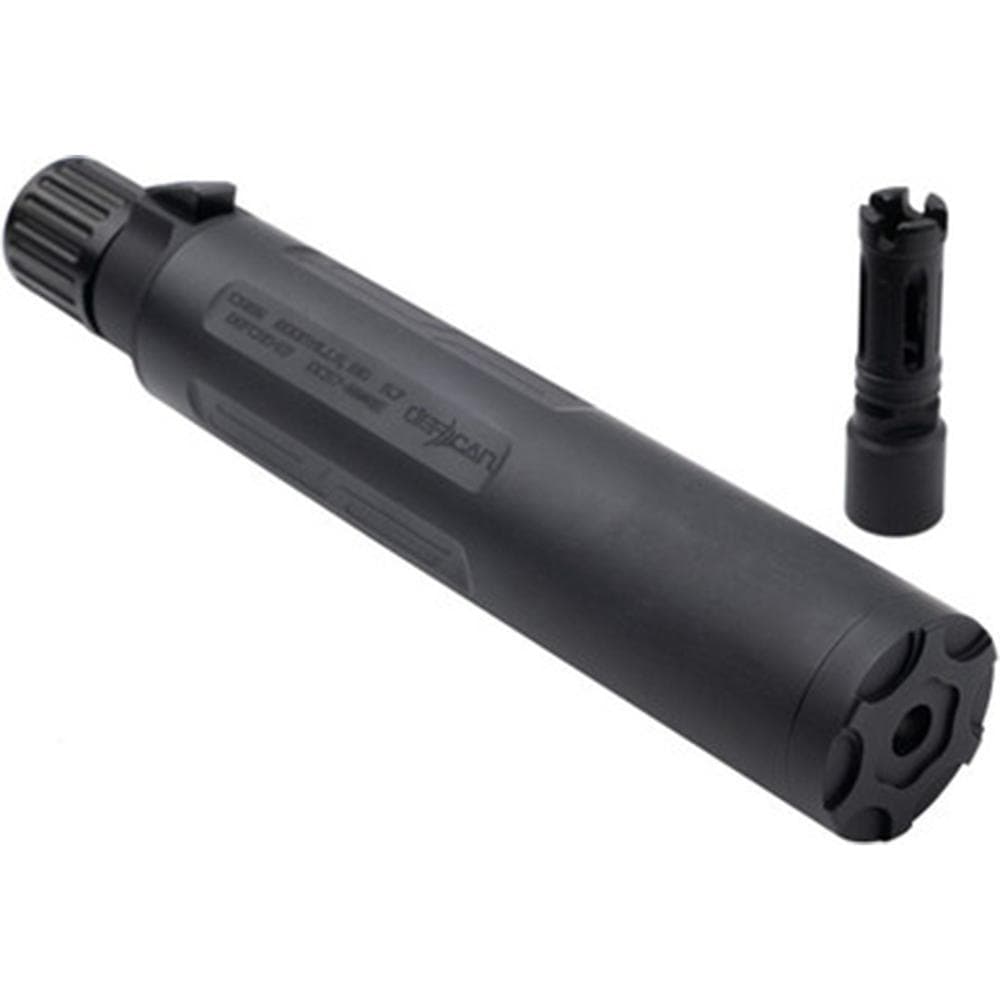 CMMG Defcan 57 Direct Thread Suppressor 5.7x28mm/4.6x30mm 1/2x28 Black