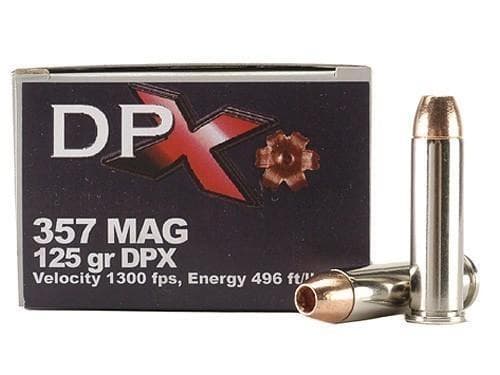 COR-BON Handgun Ammunition .357 Mag 125 gr DPX 1300 fps 20/box