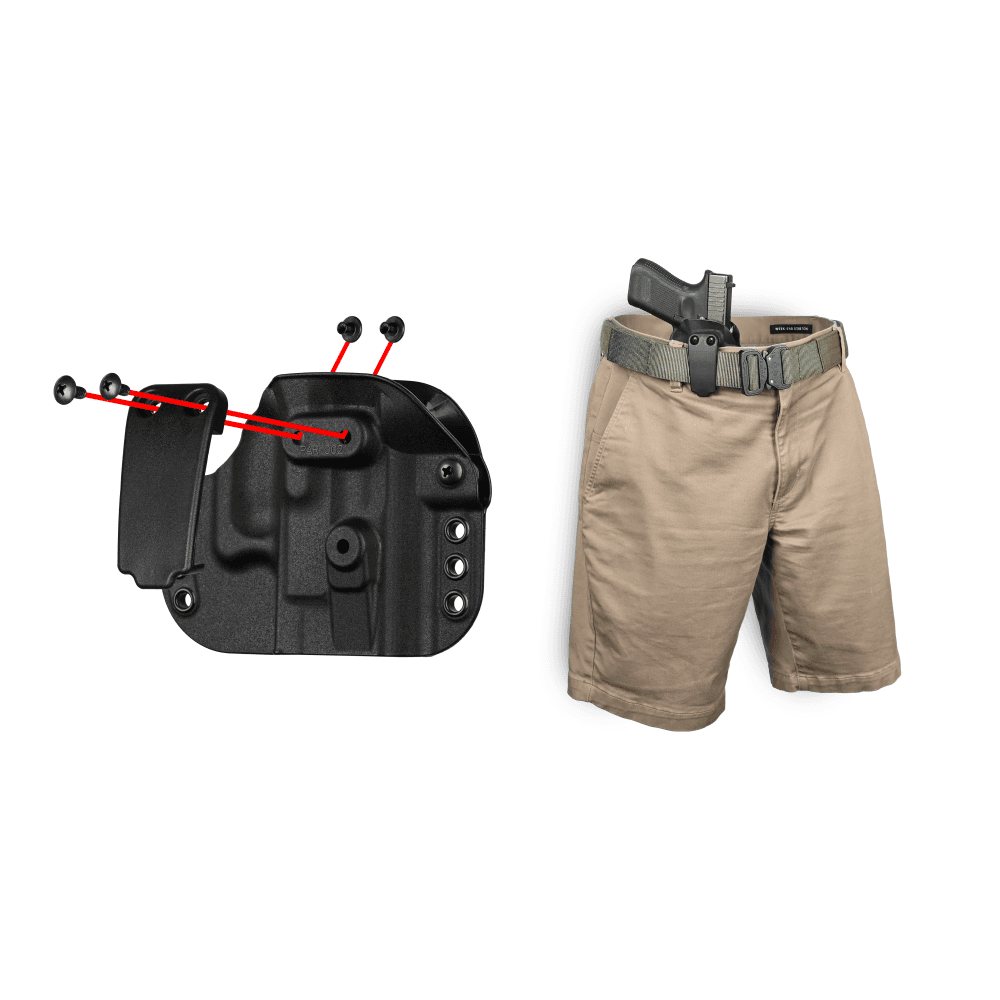 G-Code Paradigm Universal Fit Holster for Medium/Large Frames Black Ambi