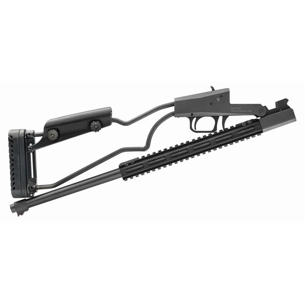 Chiappa Big Badger Folding Shotgun .410 3" Chamber Single Shot 20" 1/2x28 Threaded Barrel Black