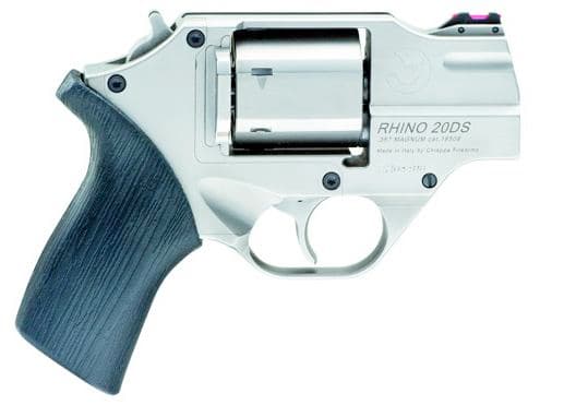 RHINO .357MAG REVOLVER 200DS CHROME 2IN BBL 3MOON CLIPS 6RND
