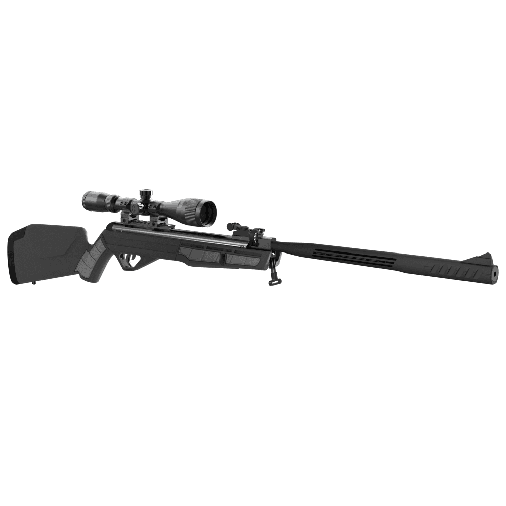 Crosman Mag-Fire Ultra Black AirGun Rifle .177 Cal with Quietfire and 3-9x40 AO Scope