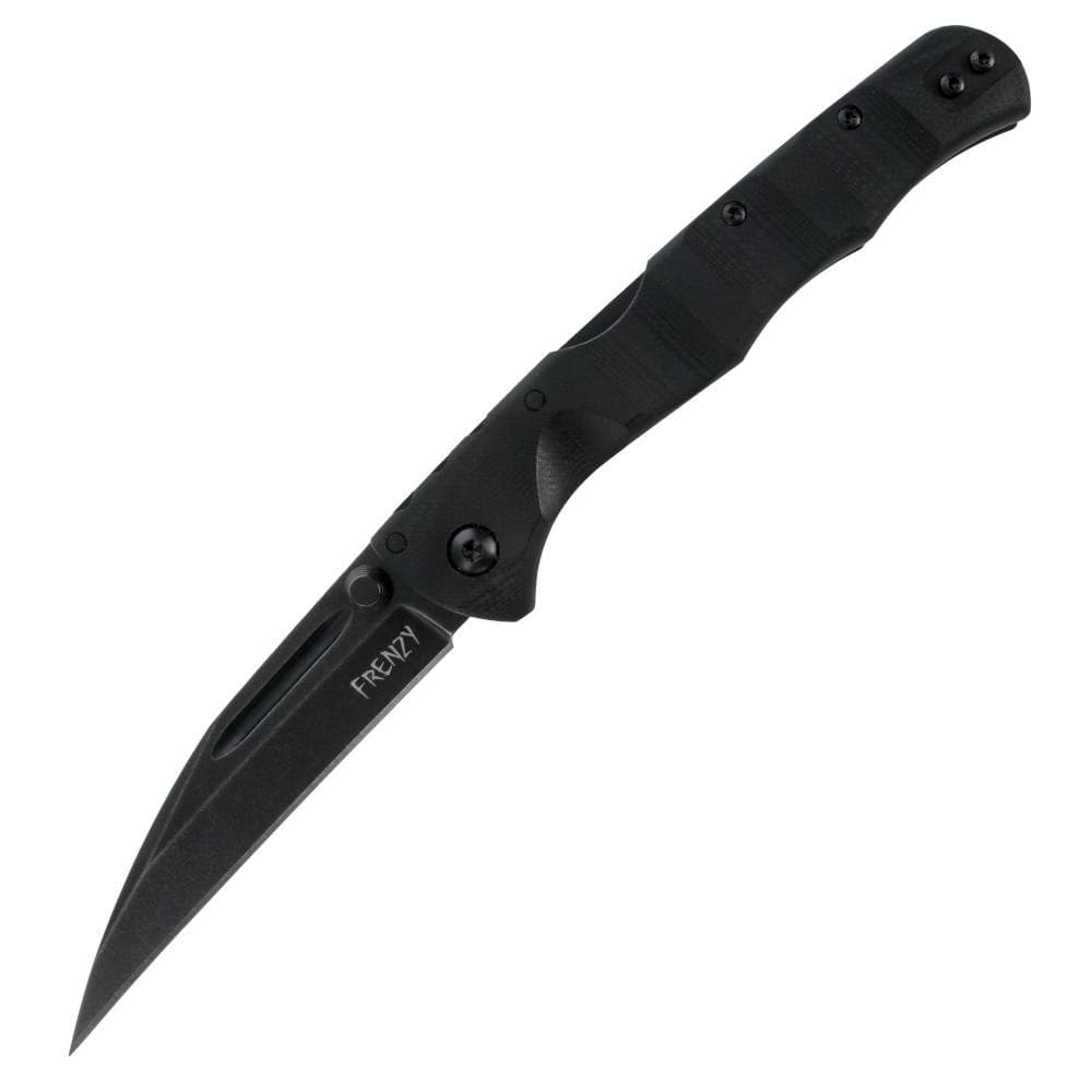 Cold Steel Frenzy II Folding Knife 3-1/2" Sheepsfoot Blade Blackout