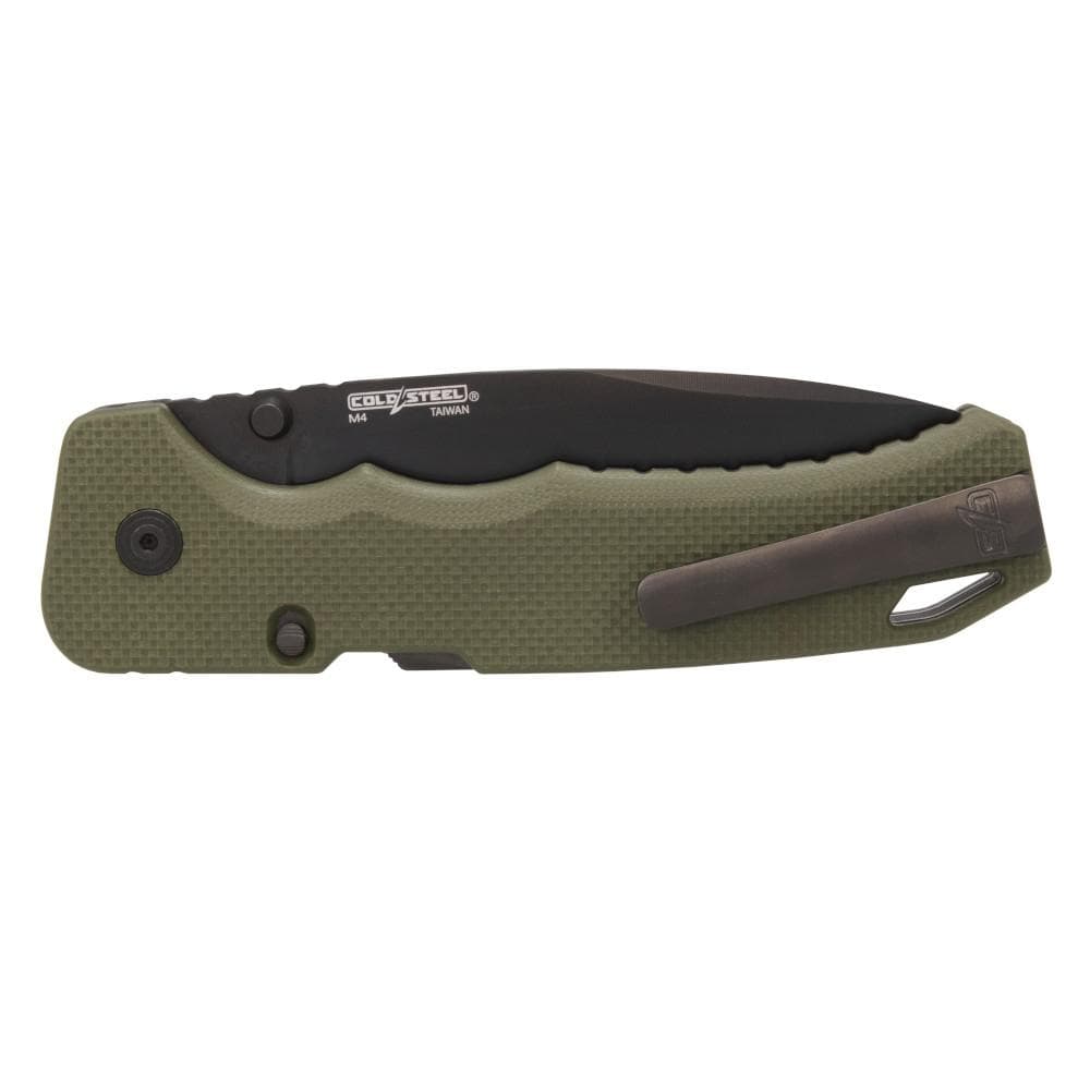 Cold Steel Swift III Folding Knife 4" Drop Point Blade FDE