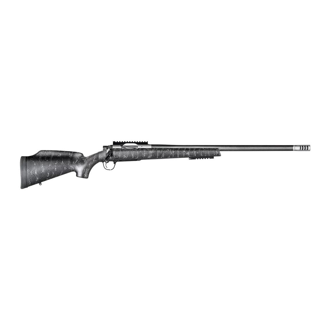 Christensen Arms Traverse Rifle 6.5 Creedmoor 4rd Capacity 20" Stainless/Carbon Fiber Barrel Black/Gray Webbing Stock