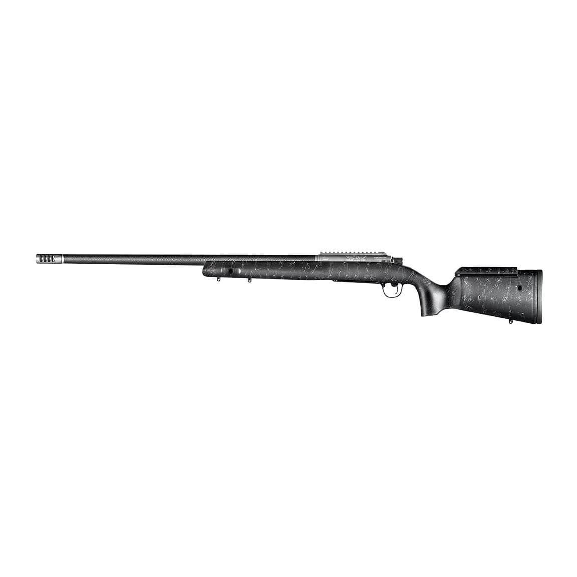 Christensen Arms ELR Rifle 6.5 Creedmoor 4rd Capacity 26" Stainless/Carbon Fiber Barrel Black/Gray Webbing Stock