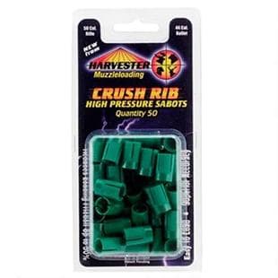 Harvester Muzzleloading 50 Cal. Crush Rib Sabots Fit 44 Cal. Bullets 50/pk