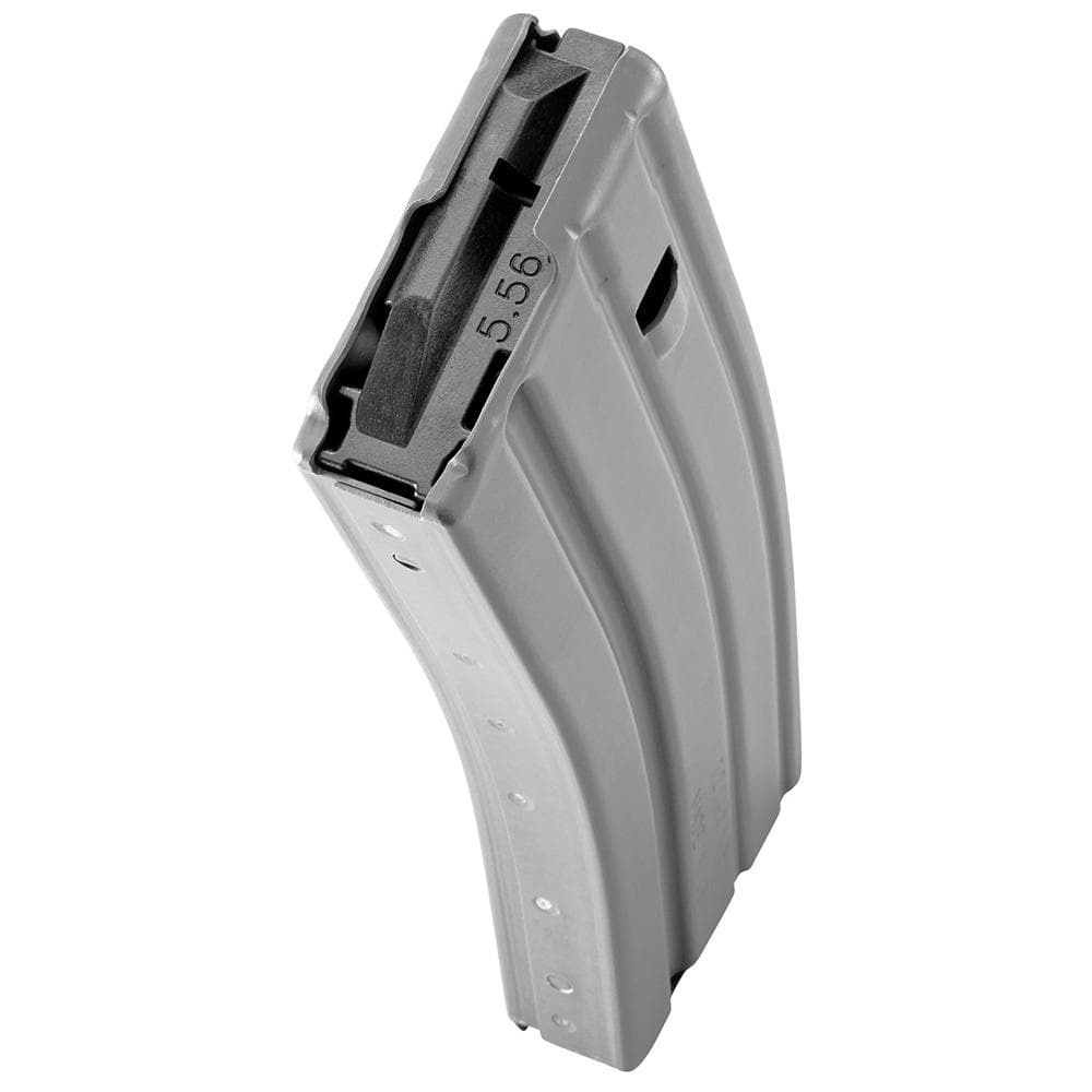 Duramag AR-15 Rifle Magazine Grey with Black Follower 5.56/.223/300BLK 30/rd