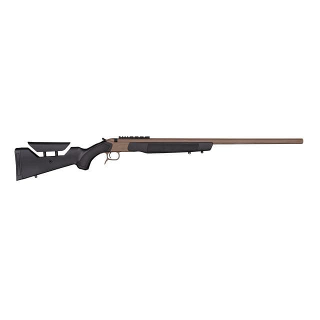 CVA Accura LR-X Muzzleloader 50 cal 30" Threaded 3/4x24 Cerakote FDE/Nitride Black