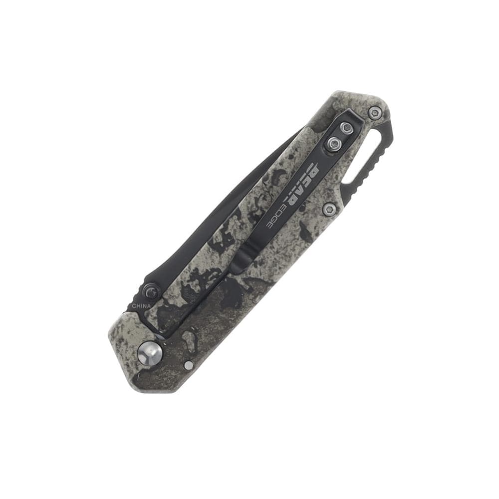 Bear & Son Edge Folding Knife 3" Drop Point Blade Truetimber Strata