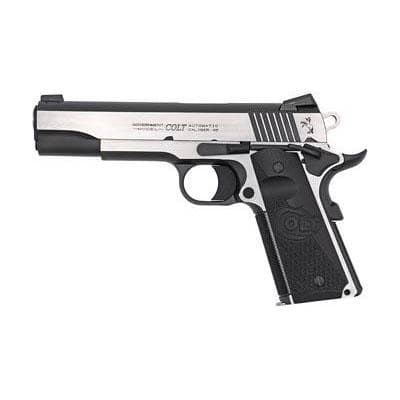 Colt Combat Elite Government Handgun .45 Auto 8rd Magazine 5" Barrel Two-Tone Finish