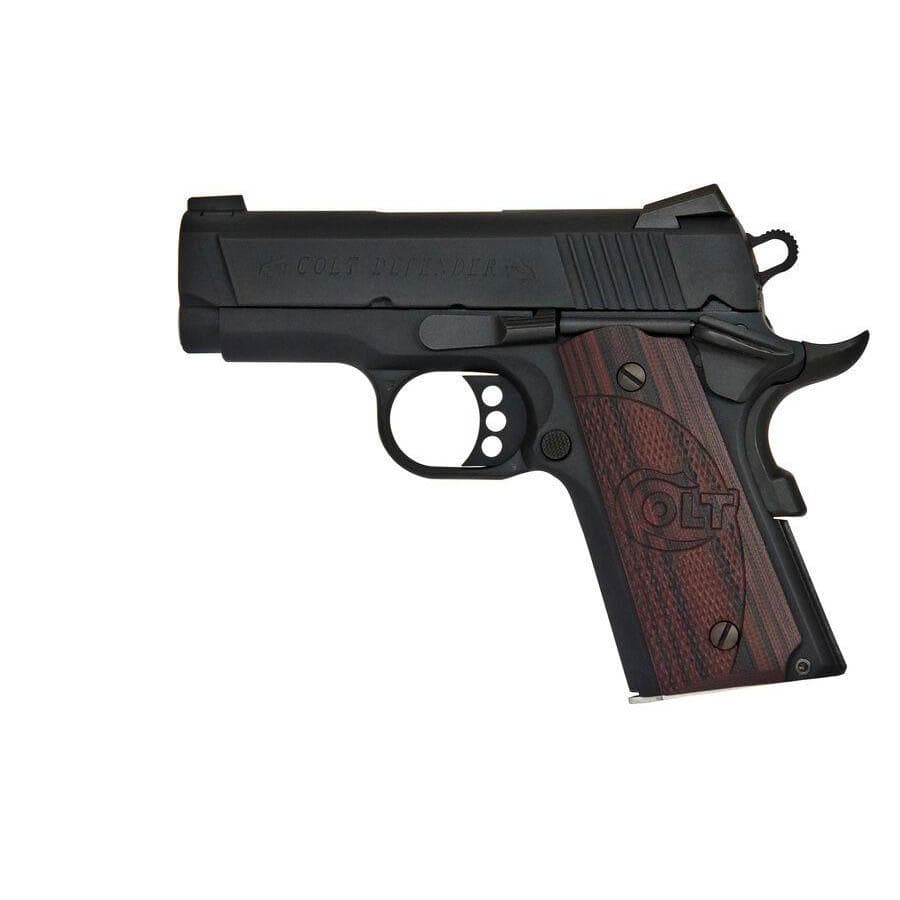 Colt Defender Handgun .45 Auto 7rd Magazine 3" Barrel Anodize\Blued Finish