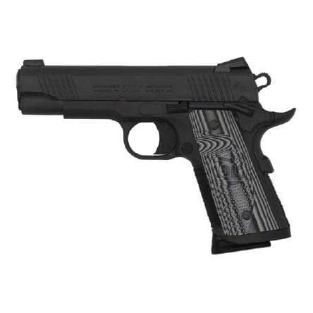 Colt CCU Concealed Carry Officers Handgun .45 Auto 7rd Magazine 4.25" Barrel Anodize\Black DLC Finish