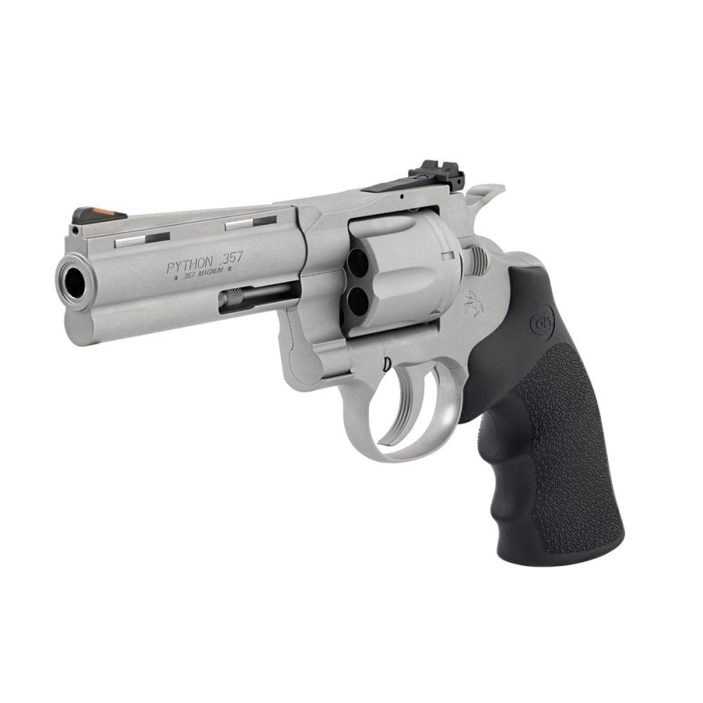 Colt Python Handgun .357 Mag 6rd Capacity 4.25" Barrel Matte Stainless with Black Hogue Grips