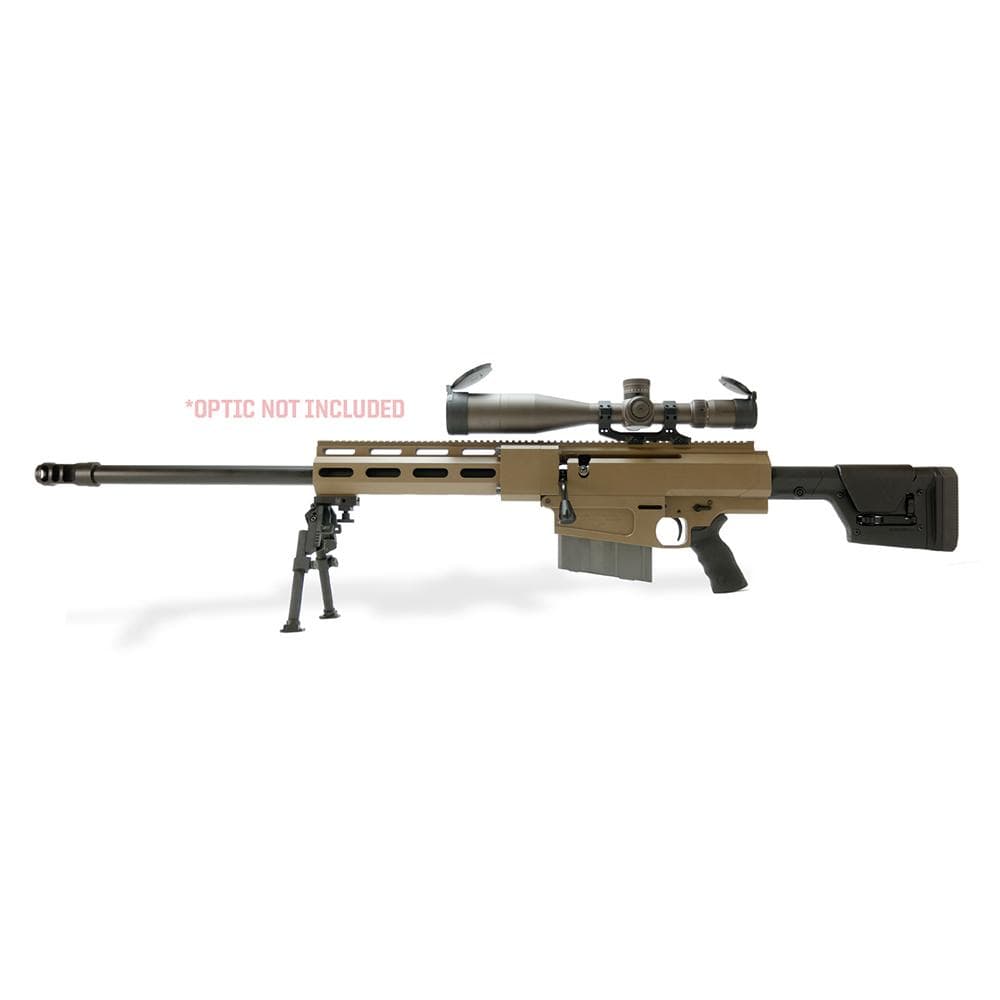 Bushmaster BA50 Rifle .50 BMG 10rd Magazine 29" Threaded Barrel FDE with Bipod and Case