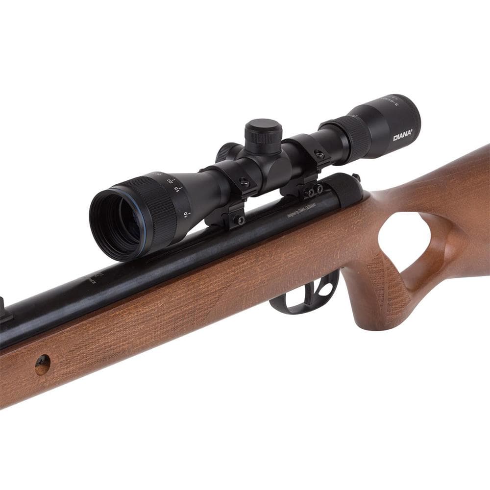 DIANA Two-Fifty Air Rifle .22 Cal 4.5mm - 24 Joule Gas Spring Scoped Combo