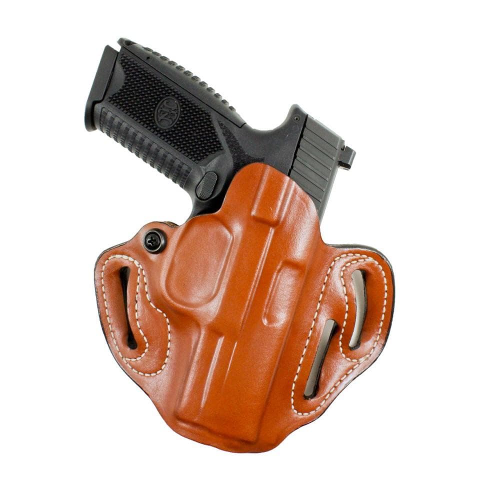 DeSantis #002 Speed Scabbard OWB Holster for Colt 1911 5" Tan RH