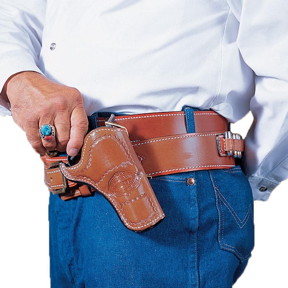 DeSantis Doc Holliday Cross Draw Holster for Colt SAA 4.75" Tan RH