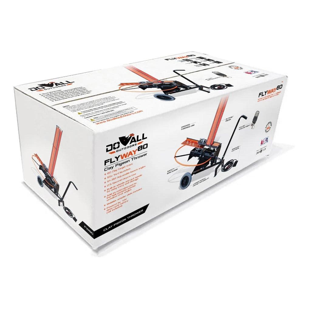 Do-All Outdoors FlyWay 80 Automatic Clay Pigeon Thrower w/Wireless Remote