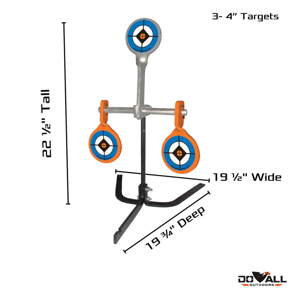 Do-All Outdoors Auto Reset Targets 9mm - .30-06 caliber