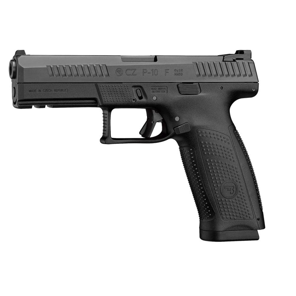 CZ-USA P-10 F Full Size Handgun 9mm Luger 10rd Magazine 4.5" Barrel Black