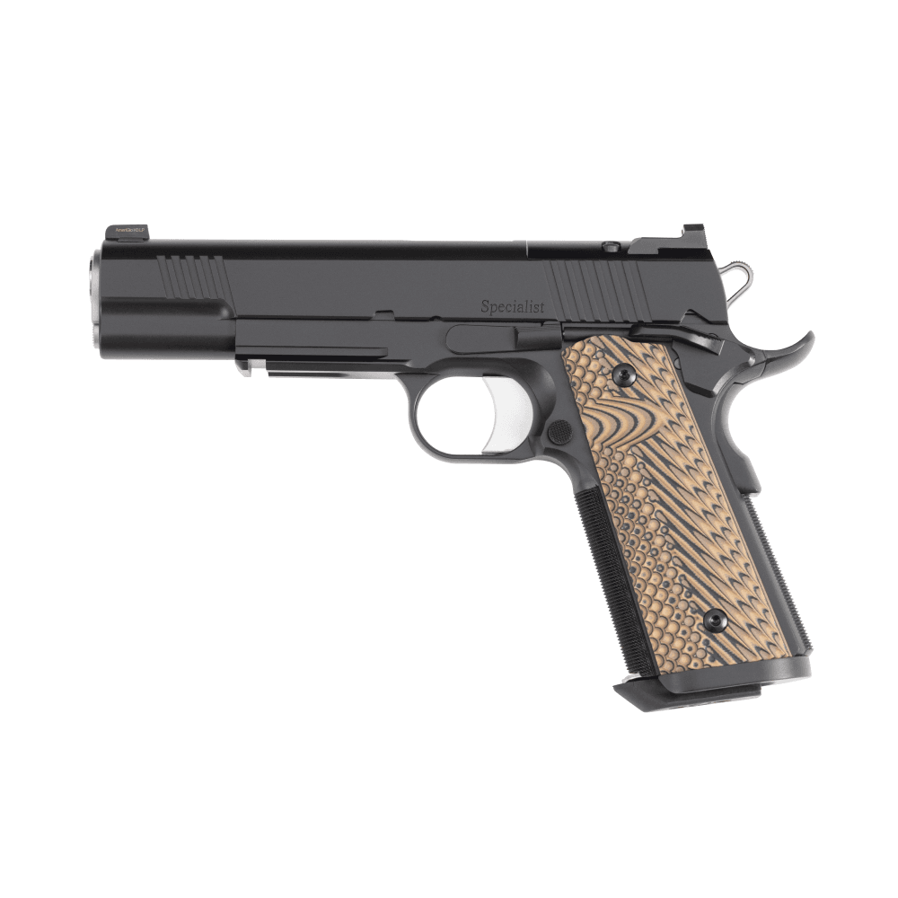 Dan Wesson Specialist Handgun 10mm 8rd Magazine 5" Barrel Black Optics Ready