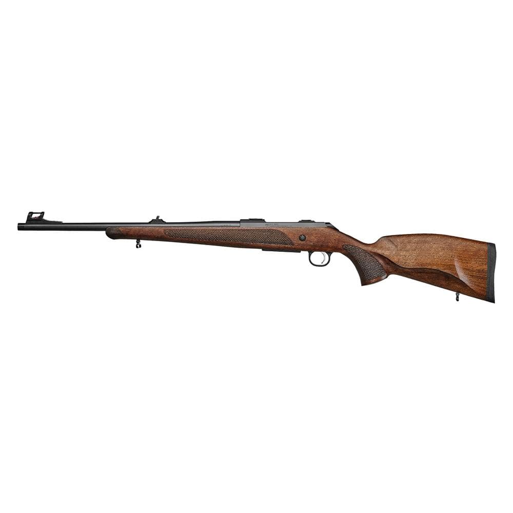 CZ 600 ST3 LUX Rifle .300 Win Mag 3rd Magazine 24" Threaded Barrel Walnut Stock Adjustable Rear/Fiber Optic Front Sights