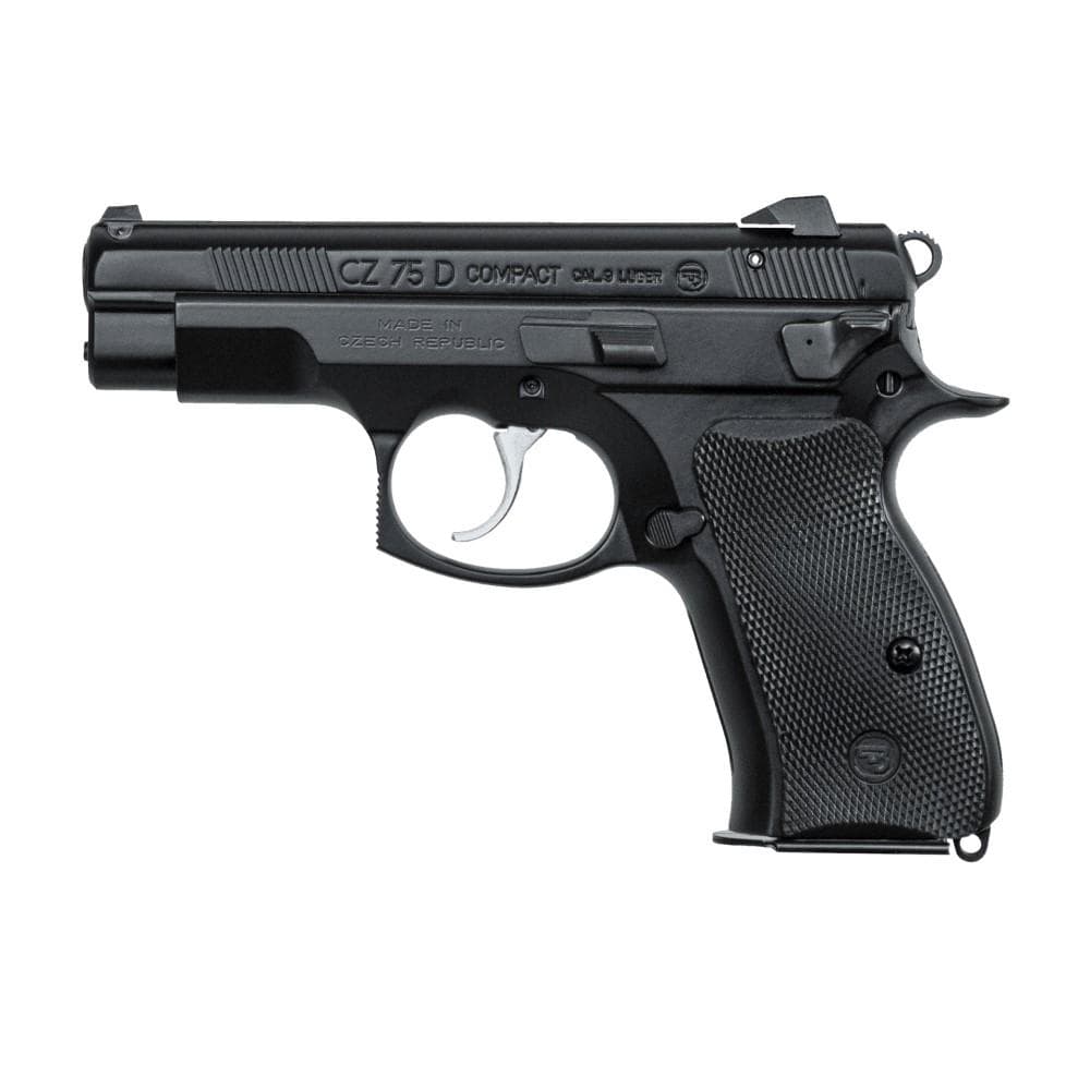 CZ-USA 75 D PCR Compact Handgun 9mm Luger 15rd Magazine 3.75" Barrel Black