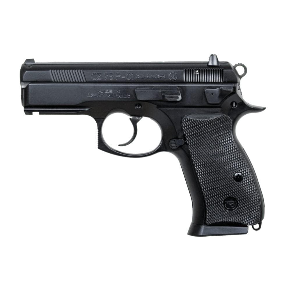 CZ USA P-01 Compact Handgun 9mm Luger 15rd Magazine 3.75" Barrel Black