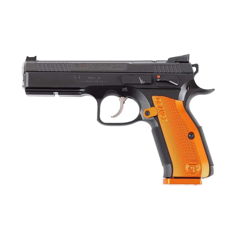 CZ USA Shadow 2 Handgun 9mm Luger 17rd Magazines (3) 4.7" Barrel Black/Orange Optics Ready