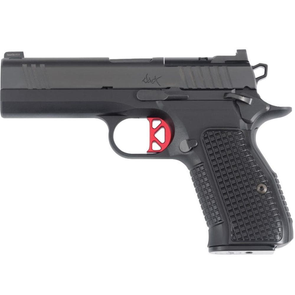 CZ-USA Dan Wesson DWX Compact Handgun 9mm Luger 15rd Magazine 4" Barrel Black OR Night Sights