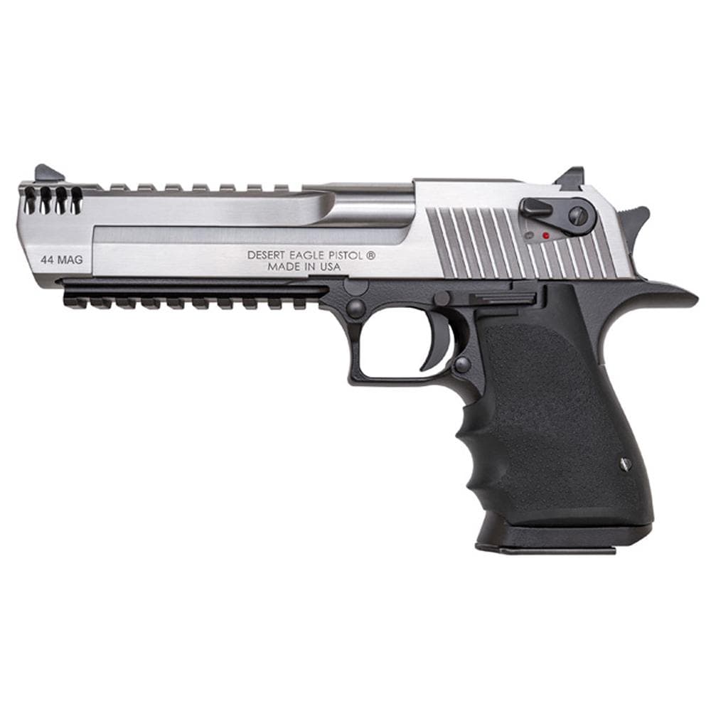 Magnum Research Desert Eagle Mark XIX Handgun .44 Mag 8rd Magazines (2) 6" Barrel Black with Silver Slide