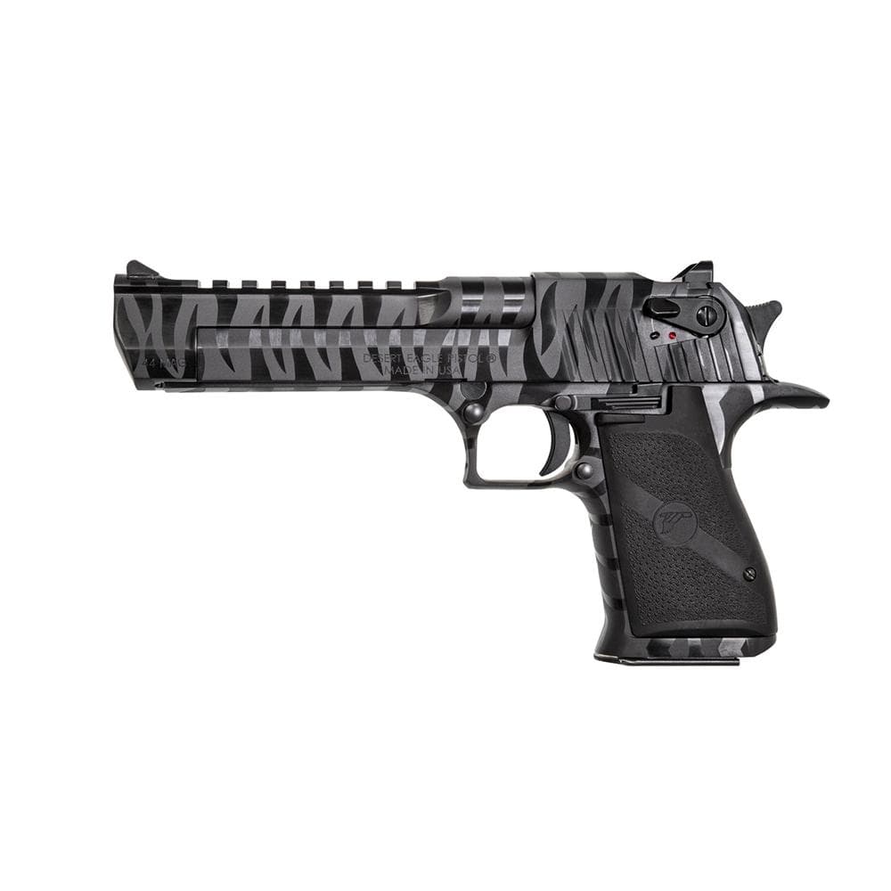 Magnum Research Mark XIX Handgun .44 Mag 8rd Magazine 6" Barrel Black with Tiger Stripes