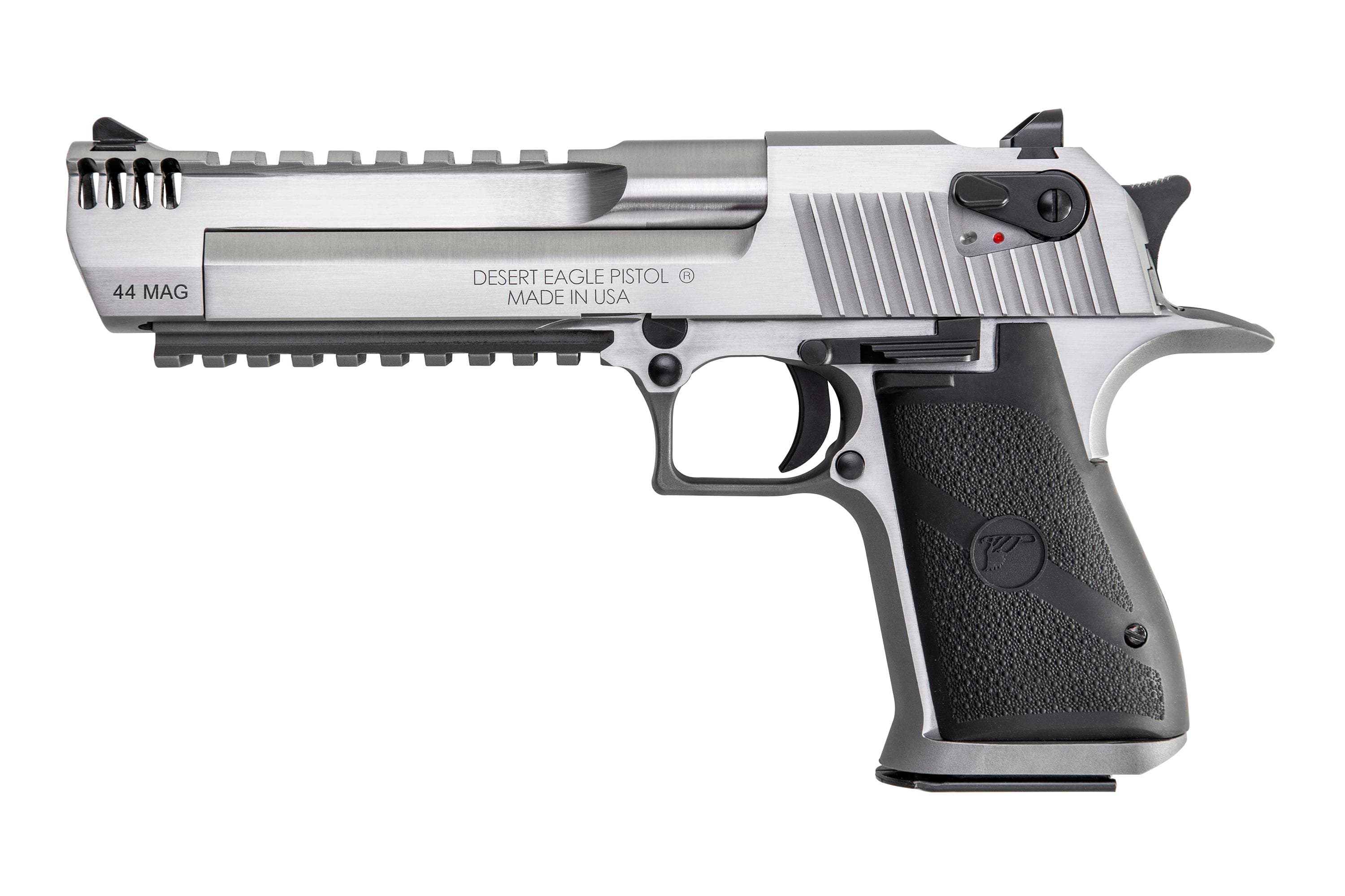 DESERT EAGLE .44 MAG MARK XIX 6" SS INTEGRAL MUZZLE BRAKE BLK APPT