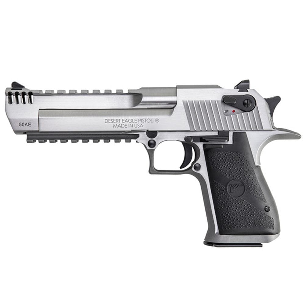 Magnum Research Desert Eagle Handgun .50 AE 7rd Magazine 6" Barrel with Integrated Muzzle Brake