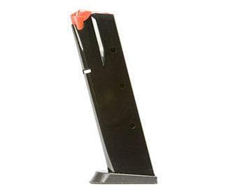Magnum Research Baby Desert Eagle Magazine Full and Semi-Compact Polymer Base .40 S&W 12/rd Black Steel