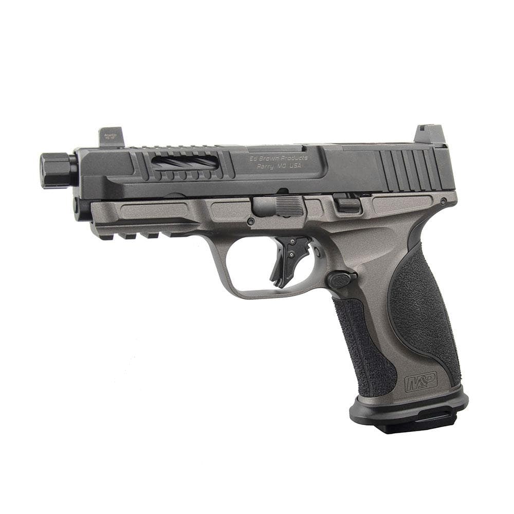 Ed Brown Fueled M&P Metal F1 Handgun 9mm Luger 17&19rd Magazine 4.65" Threaded Barrel Optic Ready Black