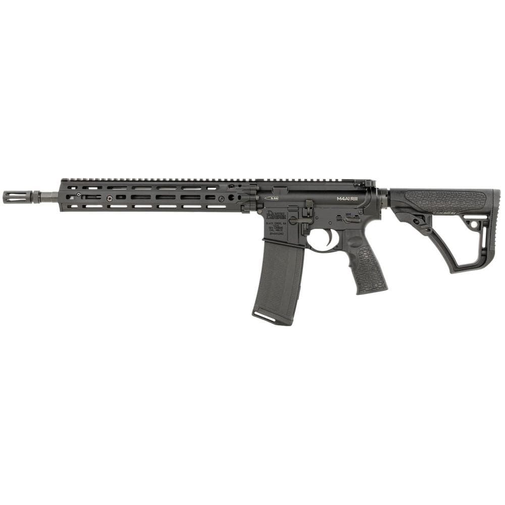 Daniel Defense DD4 M4A1 RIII Rifle 5.56mm 32rd Magazine 14.5" Pinned and Welded Barrel Black