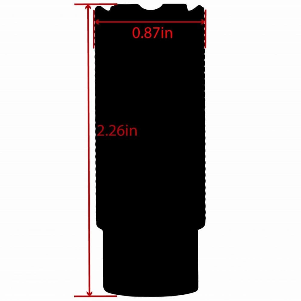 TacFire Linear Compensator Sound & Concussion Forwarder .308 5/8x24 Black