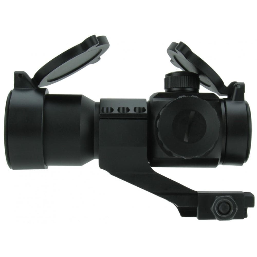 TacFire Red/Green Dot Sight 1x30 Dual Illum. Black with Cantilever Mount