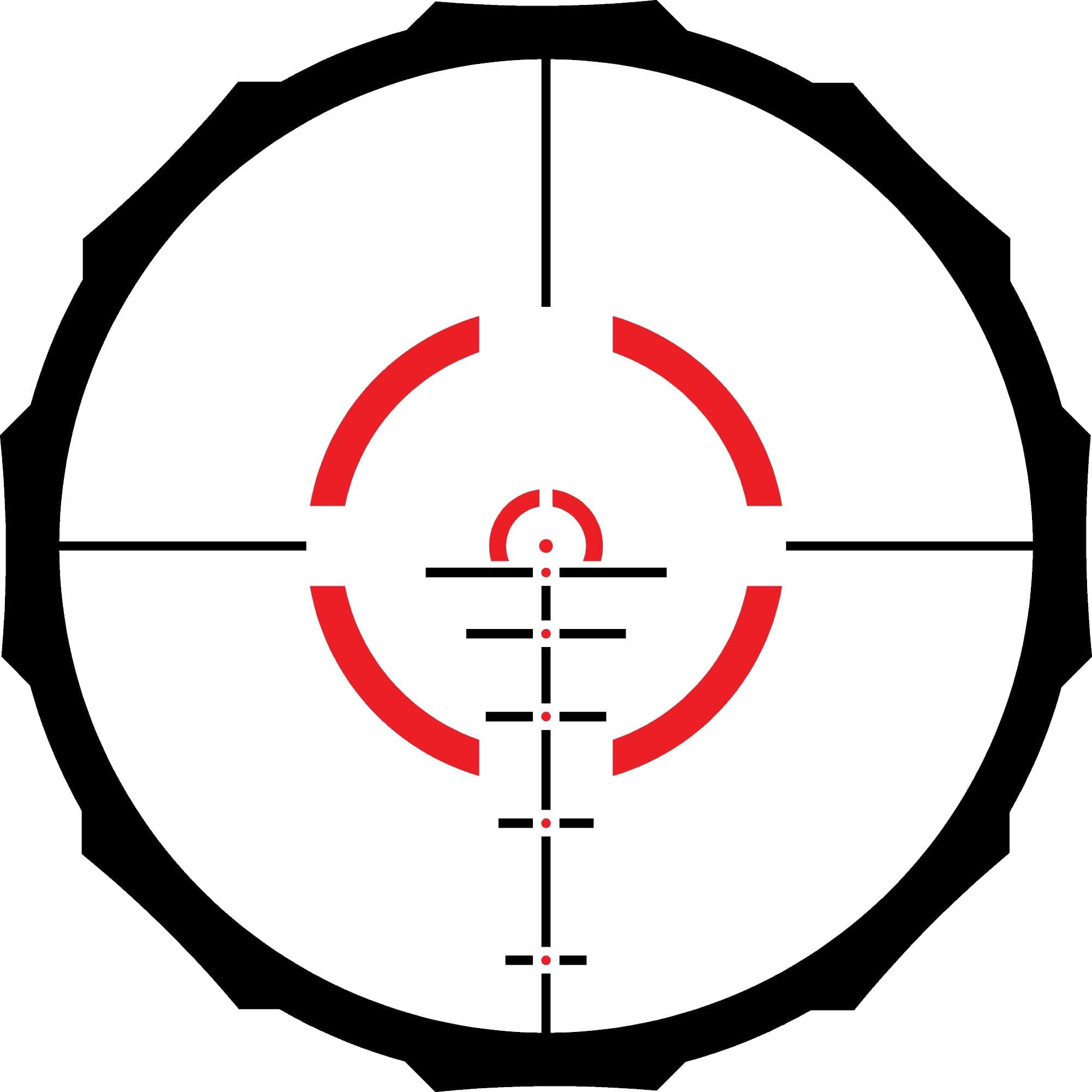 Crimson Trace Hardline Pro Rifle Scope - 1-6x24mm 30mm SFP Competition Etched Illum