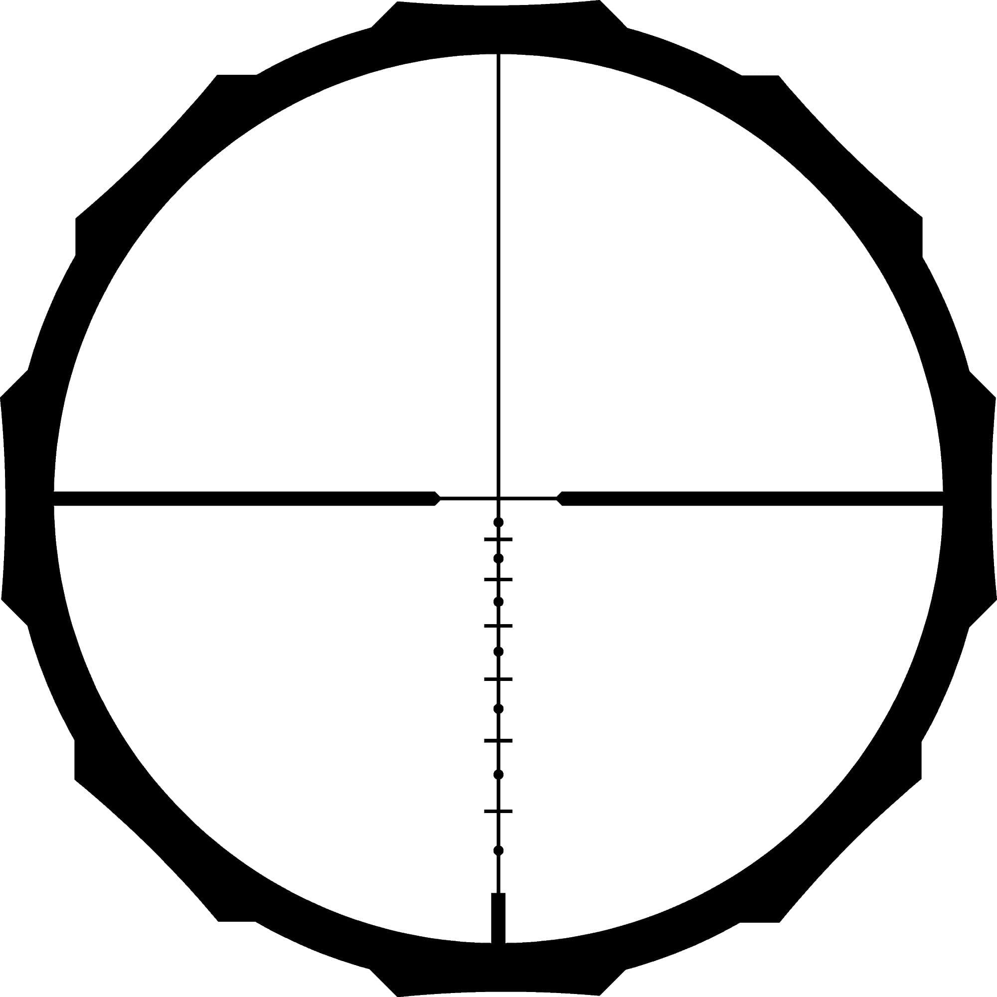 Crimson Trace Hardline Rifle Scope - 4-16x42mm 30mm SFP BDC LONG RANGE