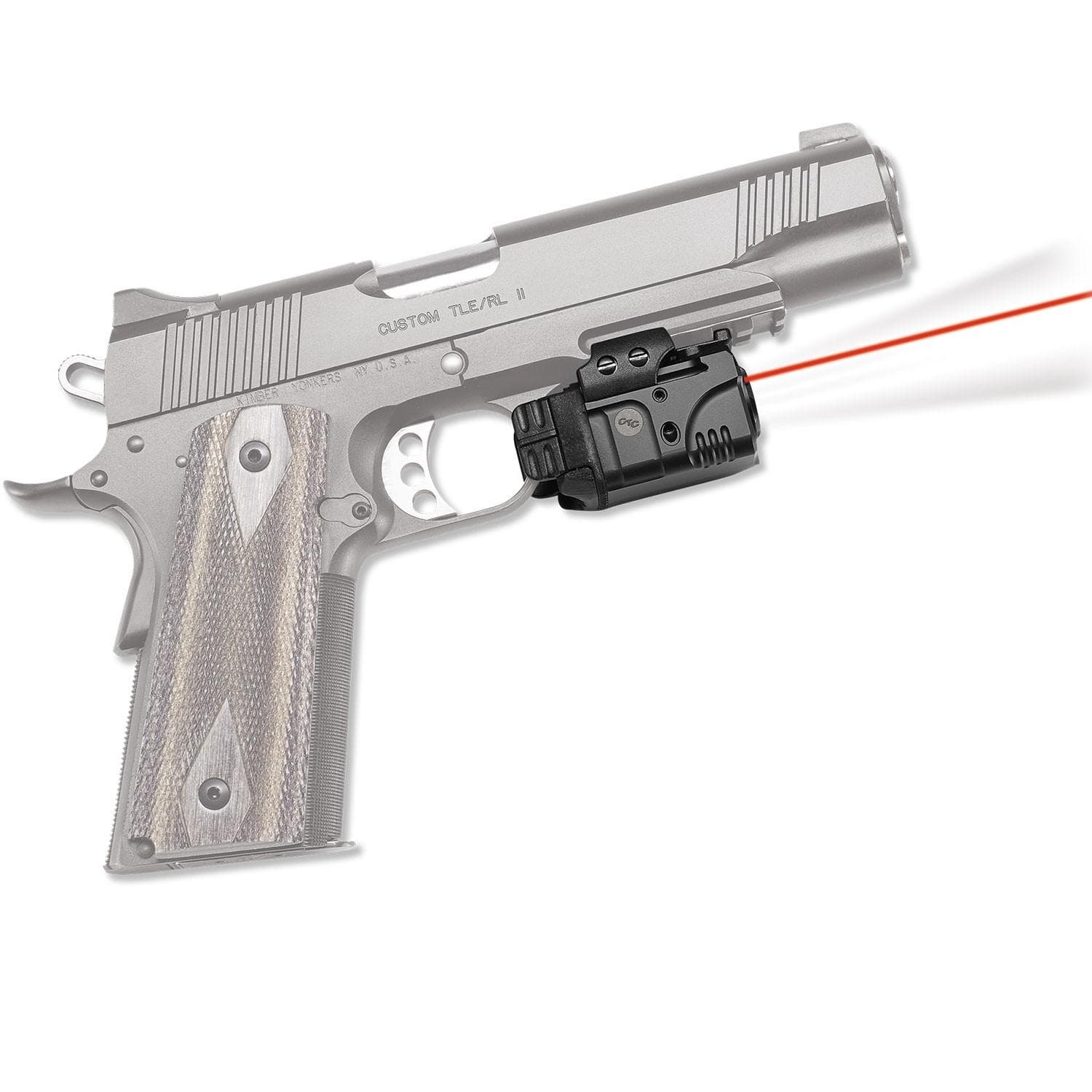 Crimson Trace Rail Master Pro Laser Sight & Tactical Light Combo- Universal Red Laser