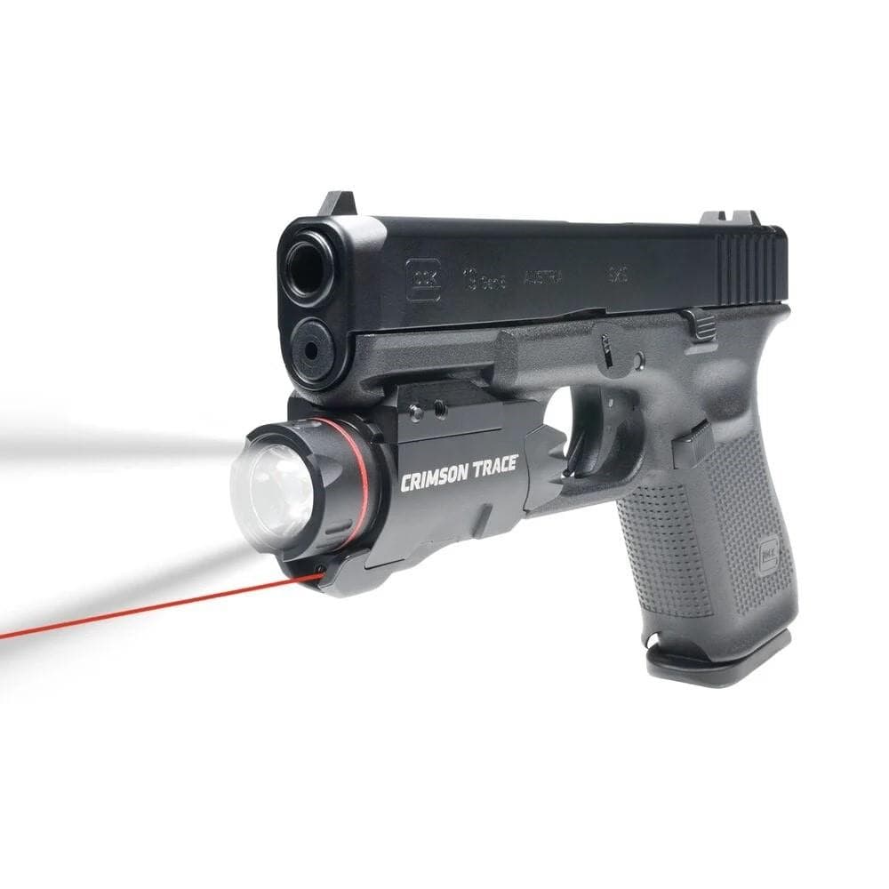Crimson Trace Universal Rail Master Rail Mount Red Laser Black