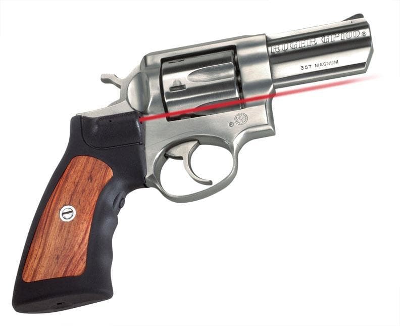 Crimson Trace Revolver Lasergrip - Ruger GP 100 Super Redhawk