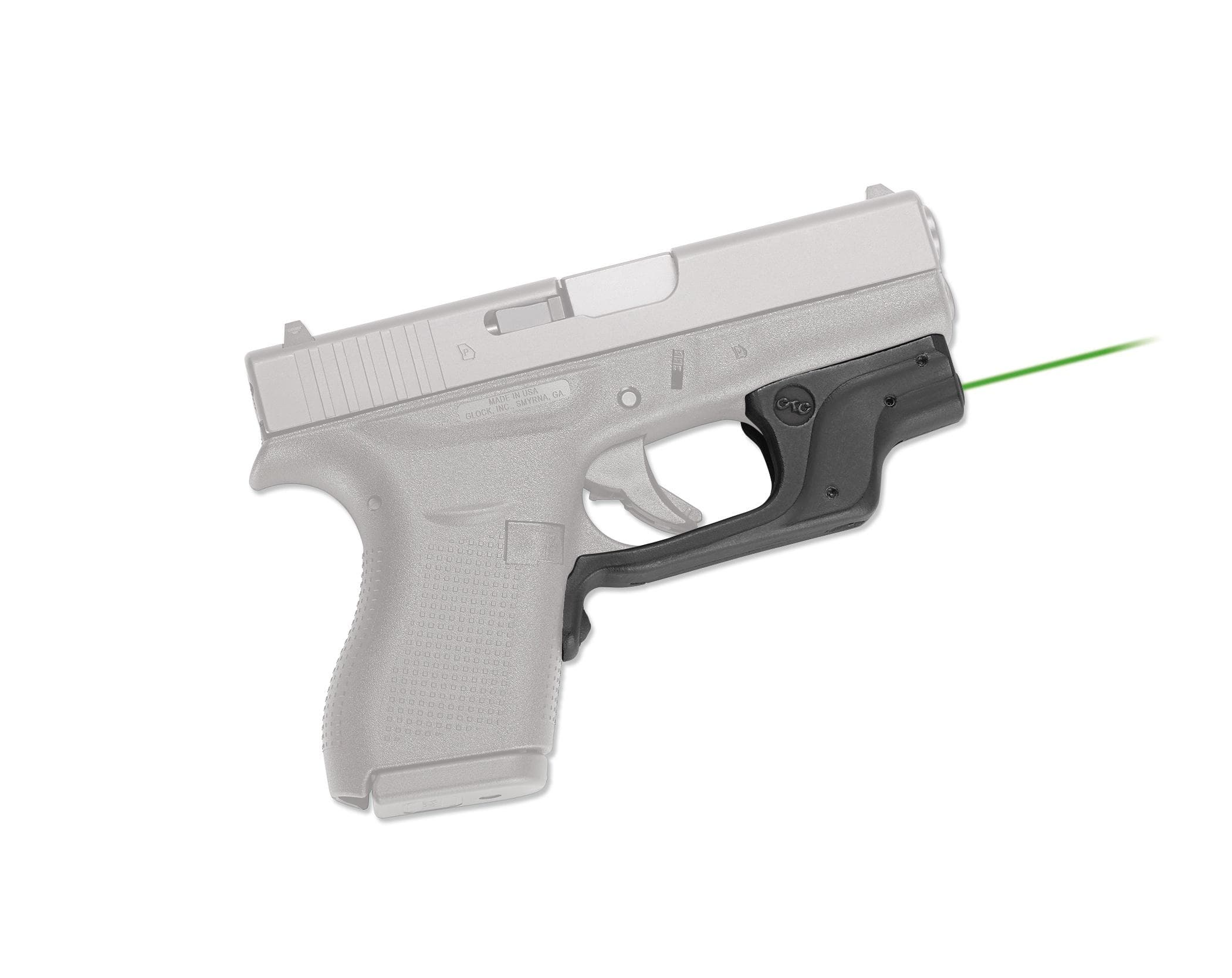 Crimson Trace Laserguard with Green Laser for Glock 42 & 43
