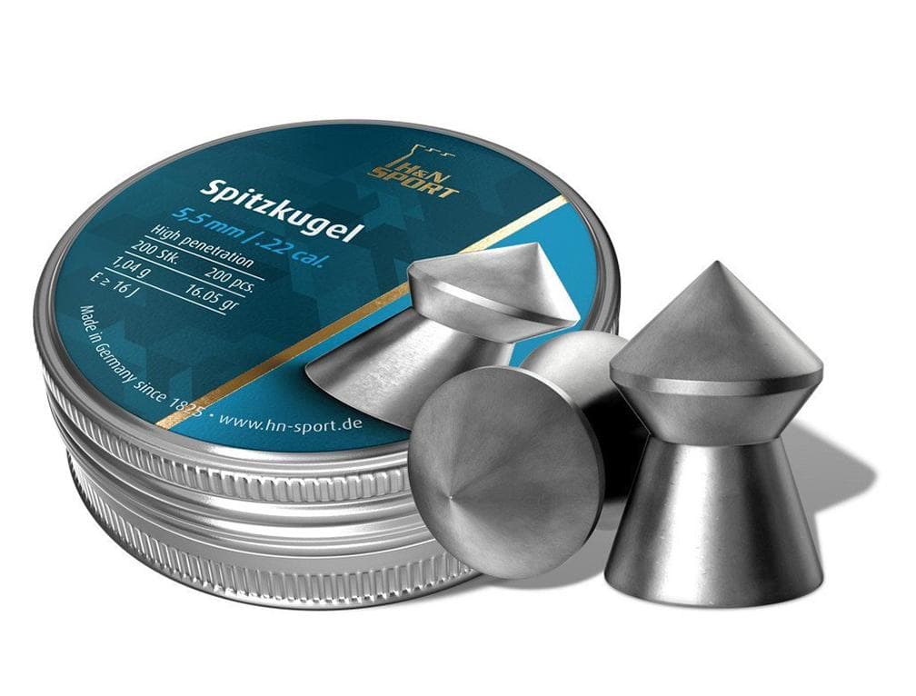 H&N Spitzkugel .22 cal. 8.64 gr 200/ct